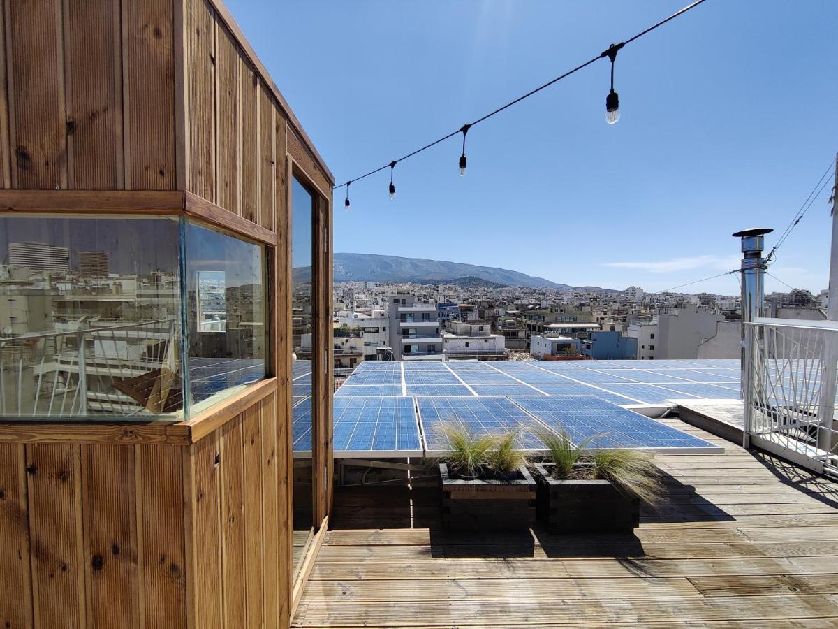 Unique Solar Penthouse With Jacuzzi And Sauna In Central 아테네 외부 사진