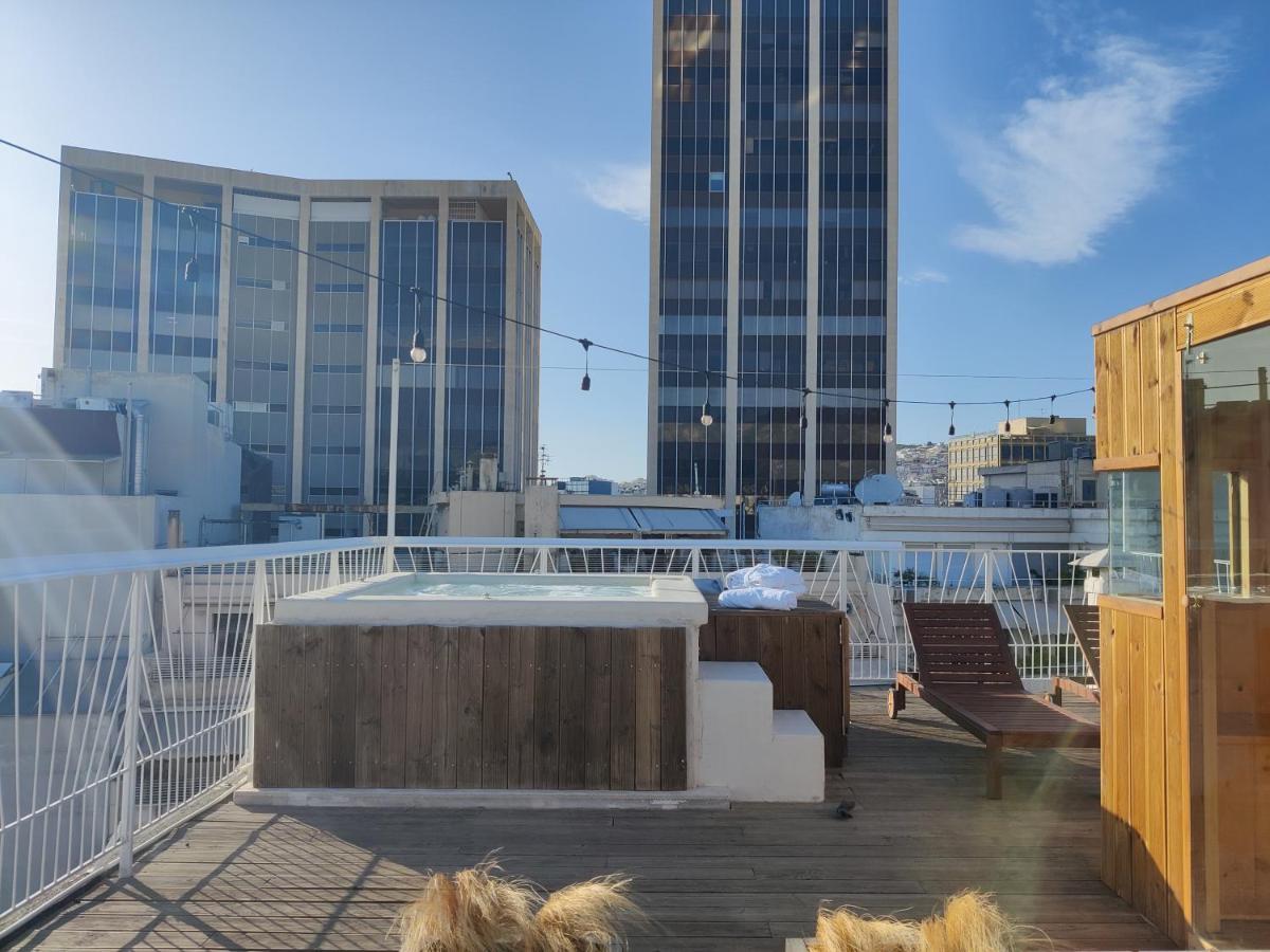Unique Solar Penthouse With Jacuzzi And Sauna In Central 아테네 외부 사진